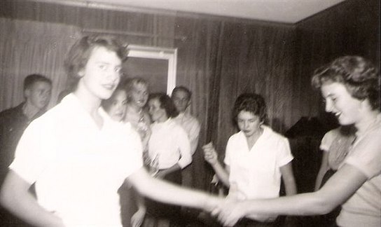 Laurie and others dancing