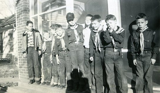 PHES Cub Scout Den 1951