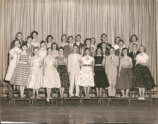 PH Honor Society Spring 1957